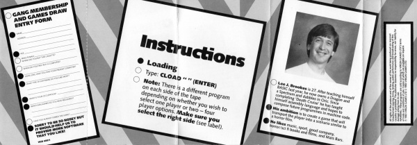 Cassette cover, inside