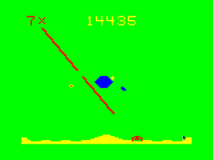 Incoming missiles threatens the last remaining outpost