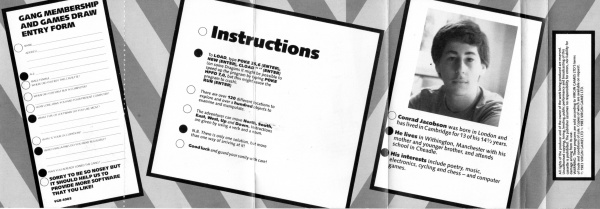 Cassette cover, inside