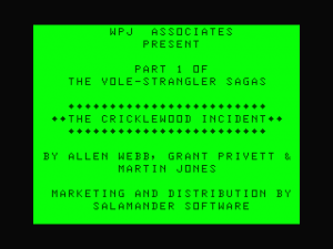 Title image from the game